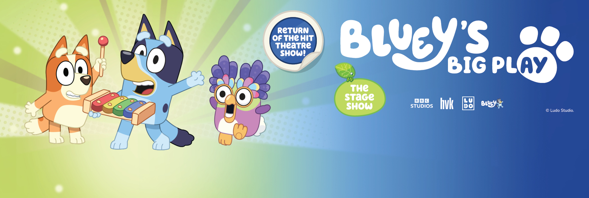 Slide 3: Bluey's Big Play